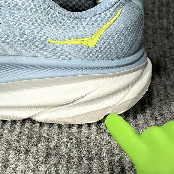 Hoka One One Clifton 9 Women's Size 9.5 Dusk Pink Twilight Shoes 1127896 DNK - Picture 13 of 16